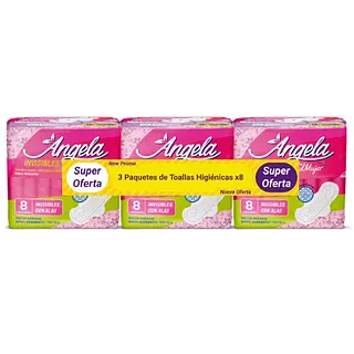 Toalla Higiénica Delgada Angela