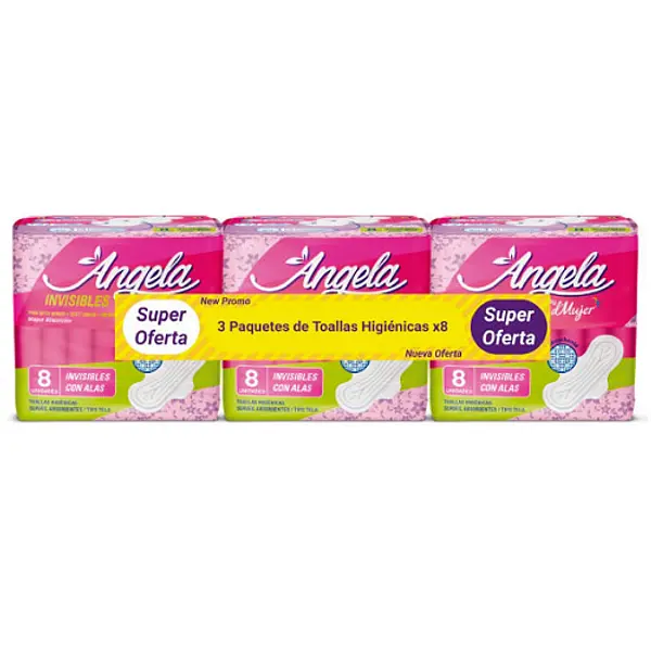 Toalla Higiénica Delgada Angela