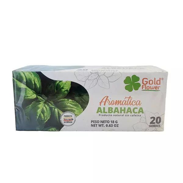 Aromática Gold Flower Albahaca