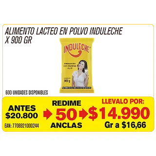 Alimento Lácteo Induleche Maravillones