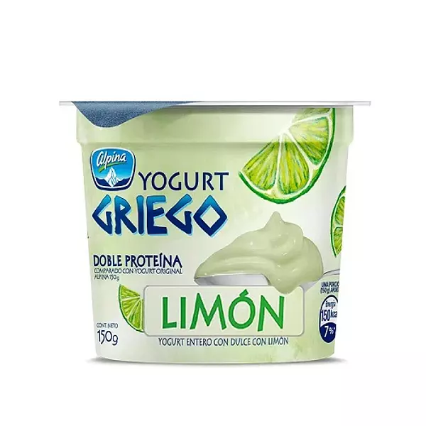 Yogurt Griego Alpina Limón