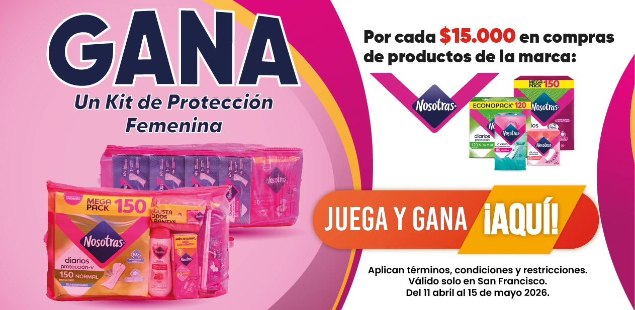 GANA KIT PROTECCION FEMENINA CON NOSOTRAS