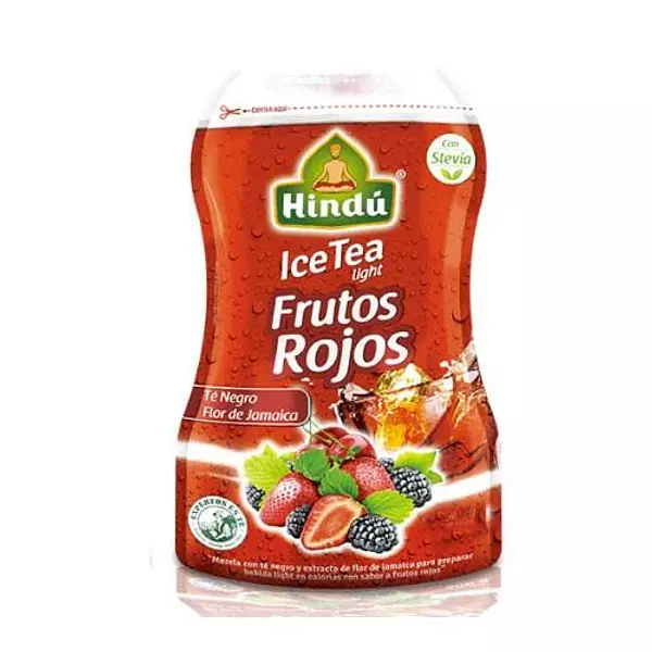 Té Polvo Ice Tea Hindu Ligth Frutos Rojos