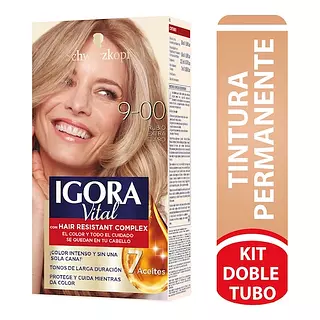 Tinte Igora Vital N9/0 Rubio Extra Claro