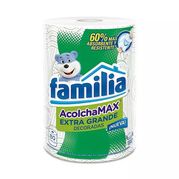 Toalla Cocina Familia Acolchada Extragrande