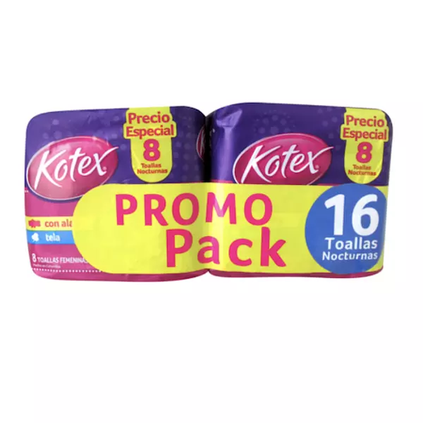 Toalla Kotex Nocturna