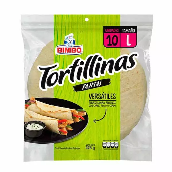 Tortillas Bimbo Fajitas L