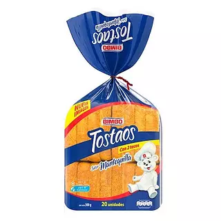 Tostados Bimbo Mantequilla
