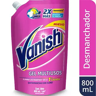 Desmanchador Vanish Gel Rosa