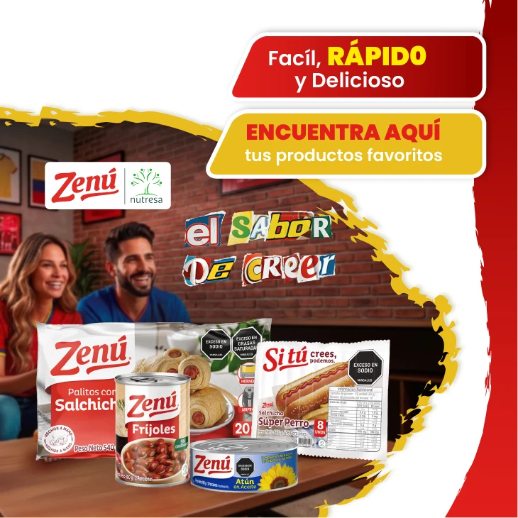 ¡El sabor de creer!