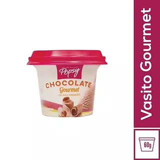 Helado Gourmet Popsy Chocolate Vaso