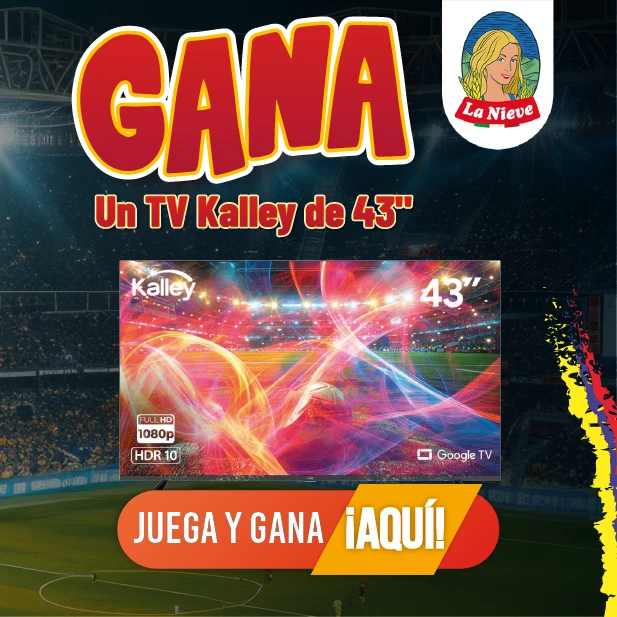 GANA TELEVISOR CON HARINA LA NIEVE