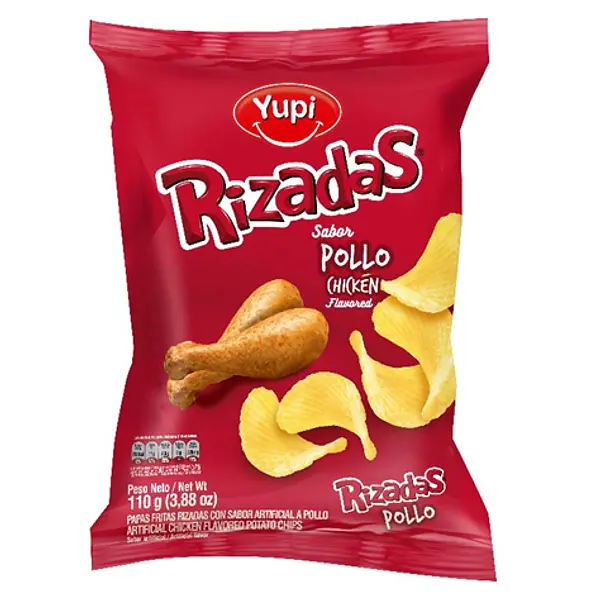 Papas Rizadas Rizadas Pollo