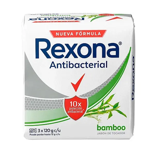 Jabón Baño Rexona Antibacterial Bamboo