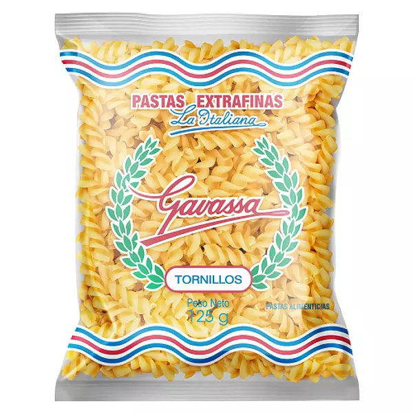 Pasta Gavassa Tornillos