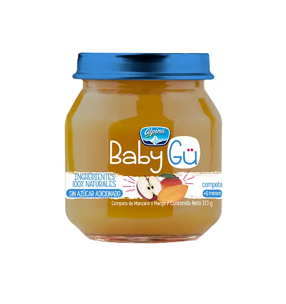 Compota Alpina Baby Gu Manzana Mango