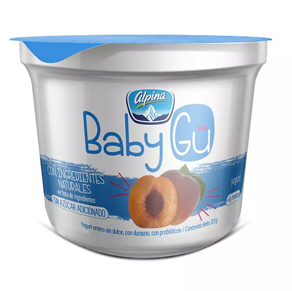 Yogurt Alpina Baby Gu Durazno