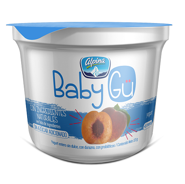 Yogurt Alpina Baby Gu Durazno