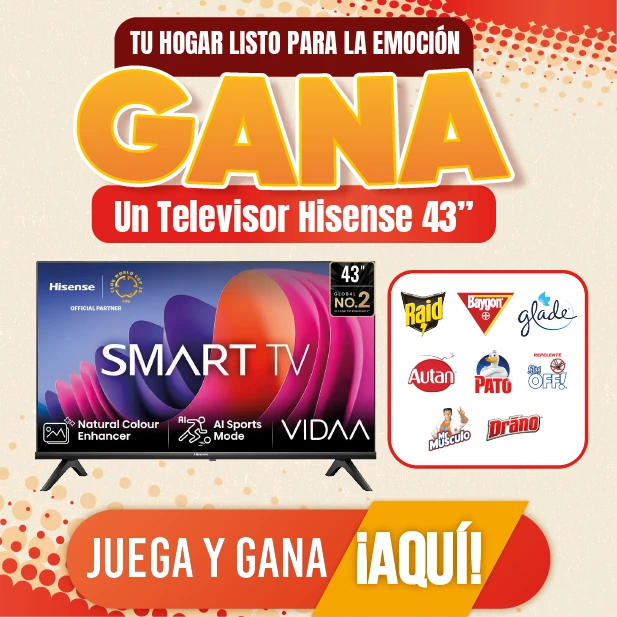 GANA TELEVISOR CON SC JOHNSON