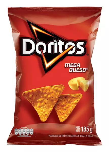 Pasabocas Doritos Mega Queso