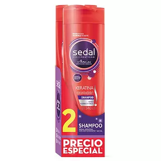 Shampoo Sedal Keratina Antioxidantes