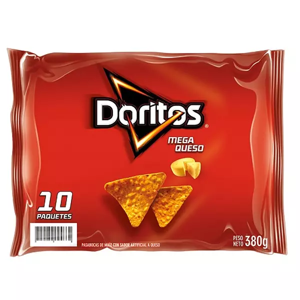 Pasabocas Doritos Mega Queso