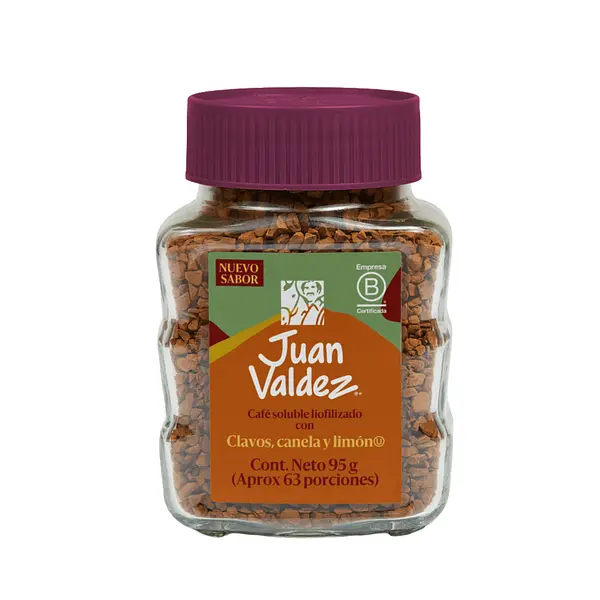 Café Liofilizado Juan Valez Tinto X95gr