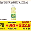 Aceite De Girasol Girasoli X 2000ml - Maravillones