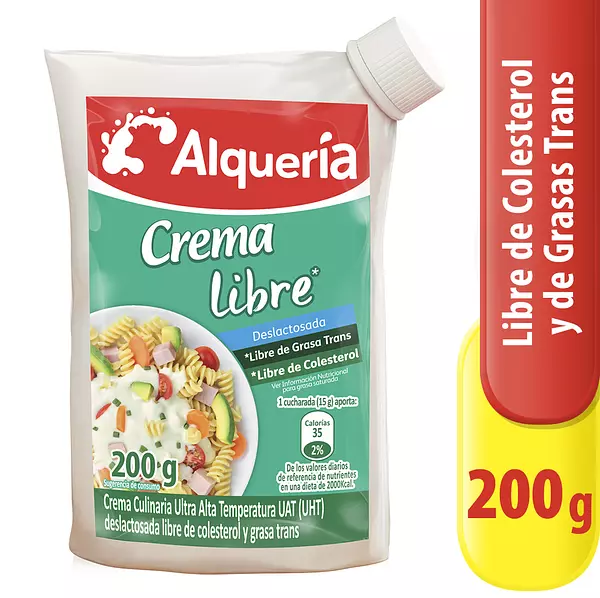 Crema de Leche Alquería Libre Grasa