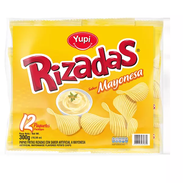 Papas Rizadas Mayonesa