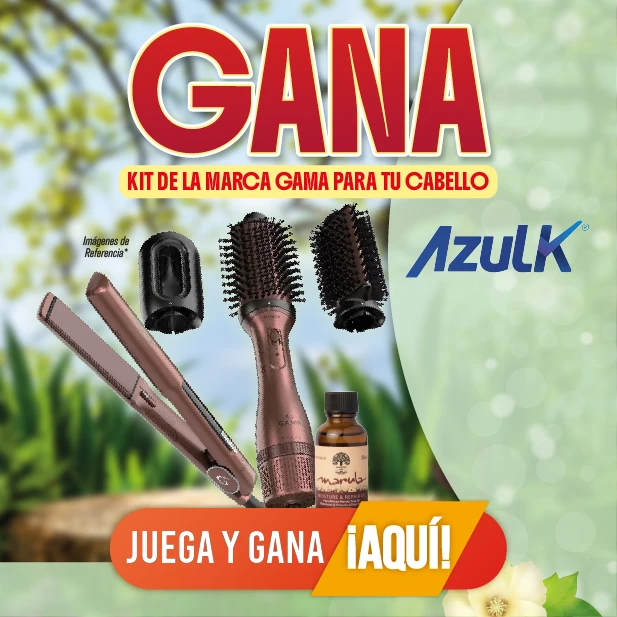 GANA COMBO CAPILAR CON AZUL K Y MEGAREDIL