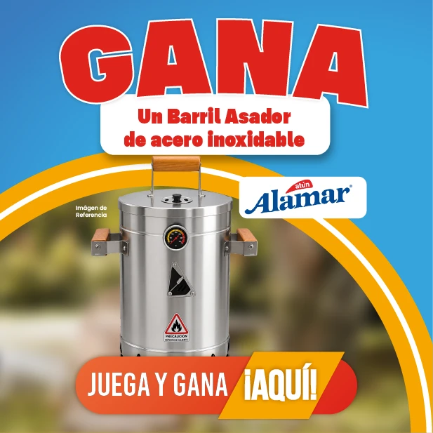 GANA BARRIL AHUMADOR CON ALAMAR Y MEGAREDIL