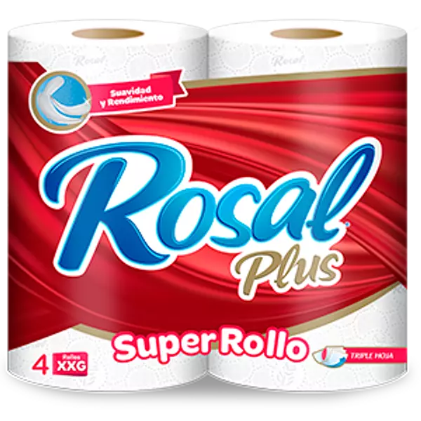 Papel Higiénico Rosal Super Rollo