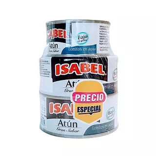 Atún Isabel Lomitos En Agua