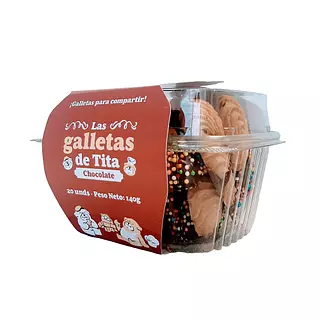Galletas De Tita Chocolate