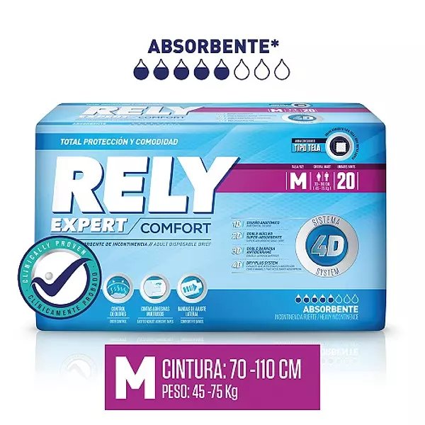 Pañal Adulto Rely Comfort