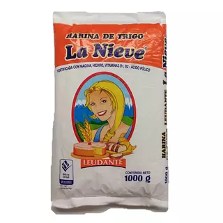 Harina De Trigo La Nieve Leudante