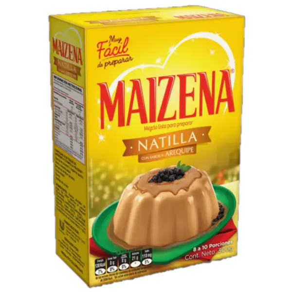 Natilla Maizena Arequipe Navidad