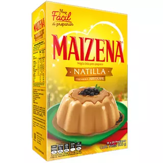 Natilla Maizena Arequipe Navidad