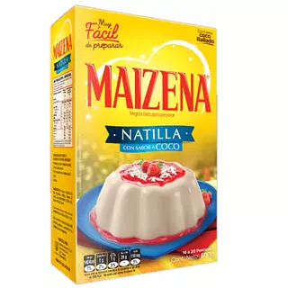Natilla Maizena Coco Navidad