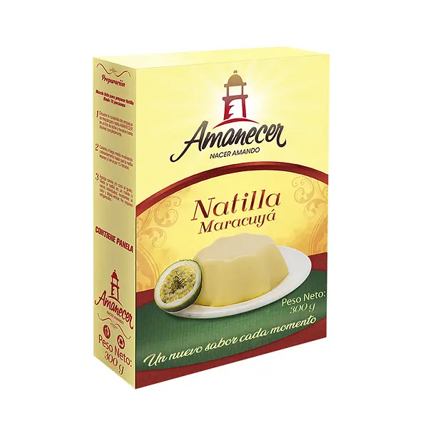 Natilla Amanecer Maracuyá Navidad