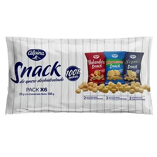 Pasabocas Queso Deshidratado Alpina