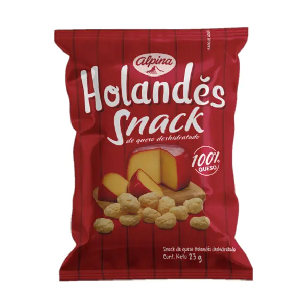 Pasabocas Queso Holandés Deshidratado Alpina