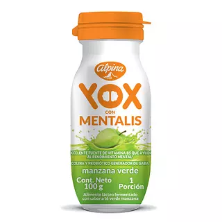Bebida Yox Mentalis Alpina Manzana Verde