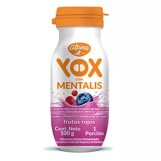 Bebida Yox Mentalis Alpina Frutos Rojos