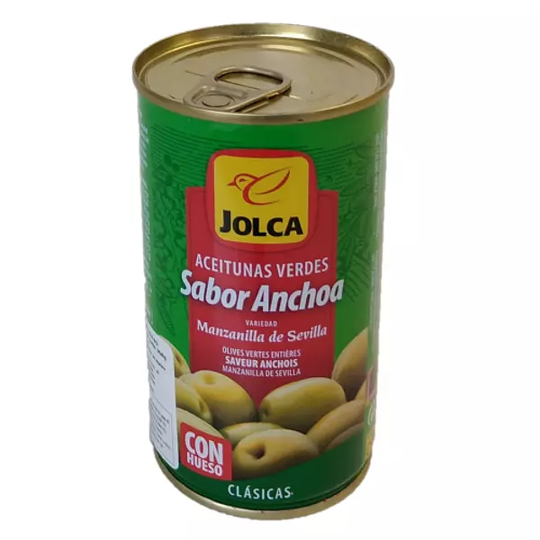 Aceitunas Con Sabor A Anchoas Jolca