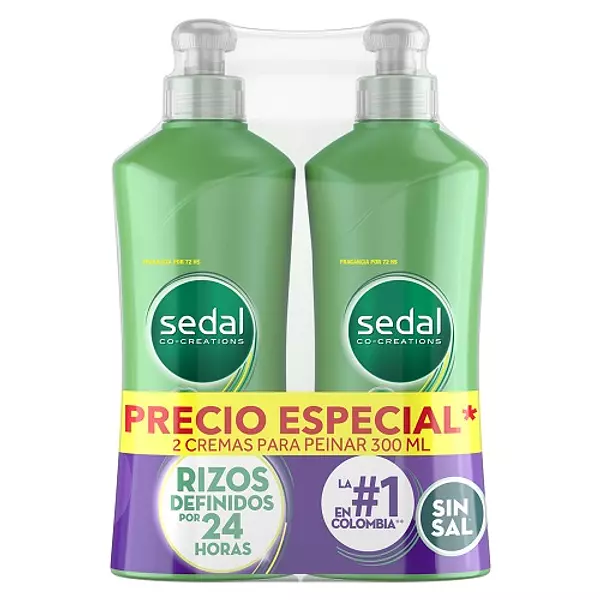 Crema De Peinar Sedal Rizos Definidos