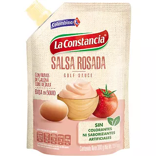 Salsa La Constancia Rosada Doy Pack