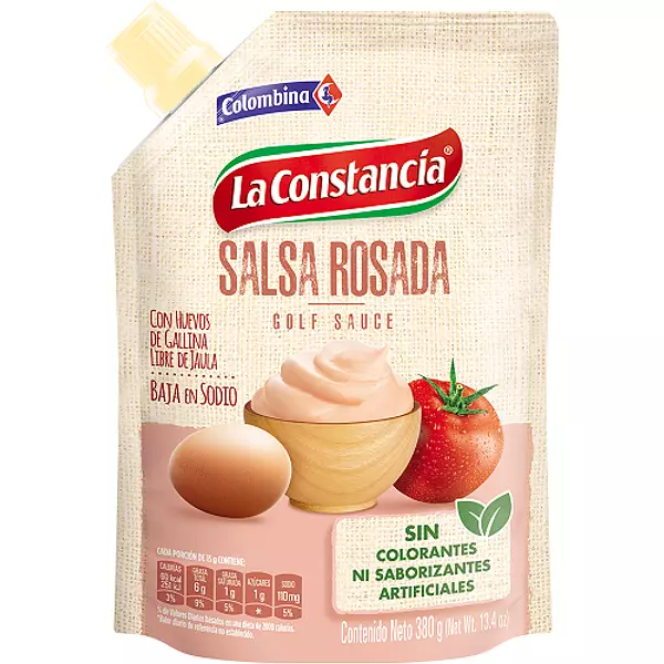 Salsa La Constancia Rosada Doy Pack