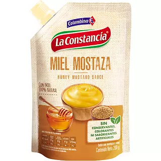 Miel Mostaza La Constancia